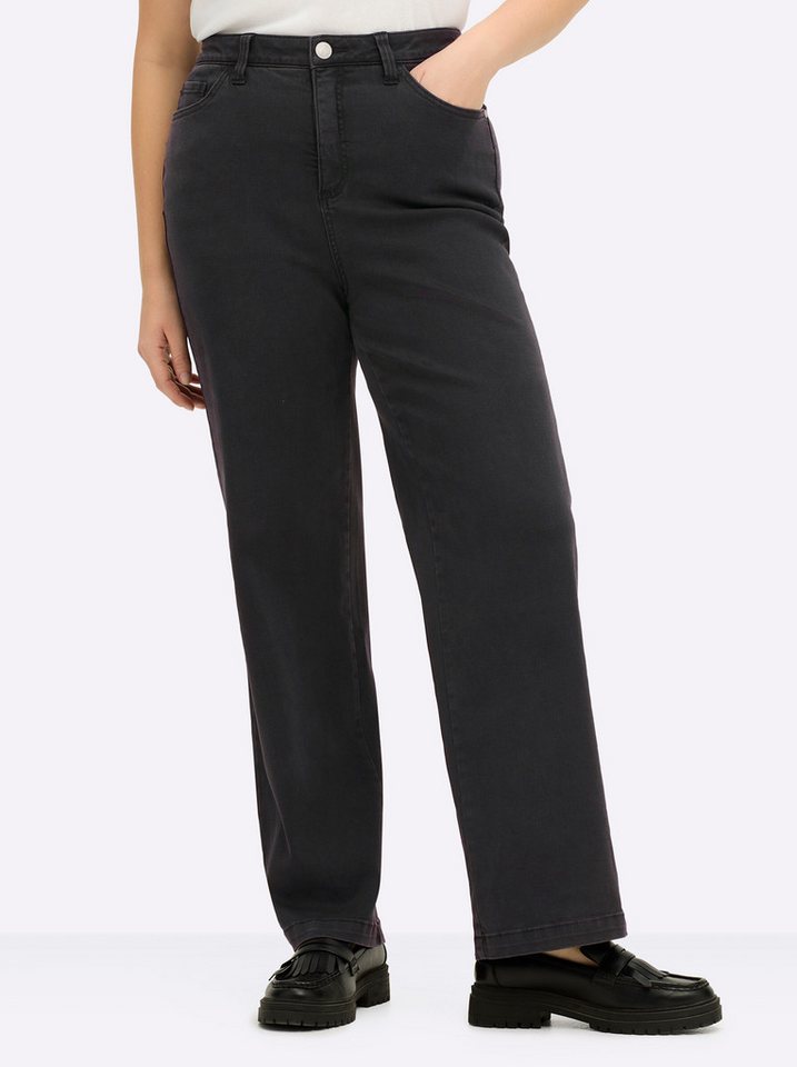 Sheego Bequeme Jeans Jeans – Bild 5 von 5