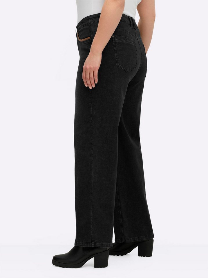 Sheego Bequeme Jeans Jeans – Bild 3 von 5