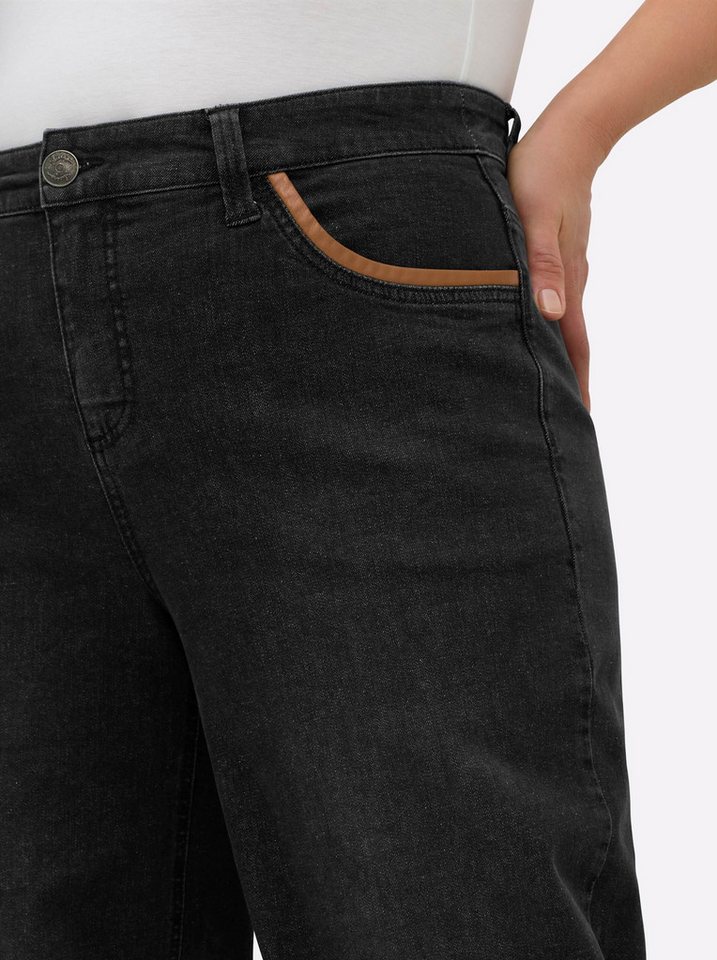 Sheego Bequeme Jeans Jeans – Bild 4 von 5