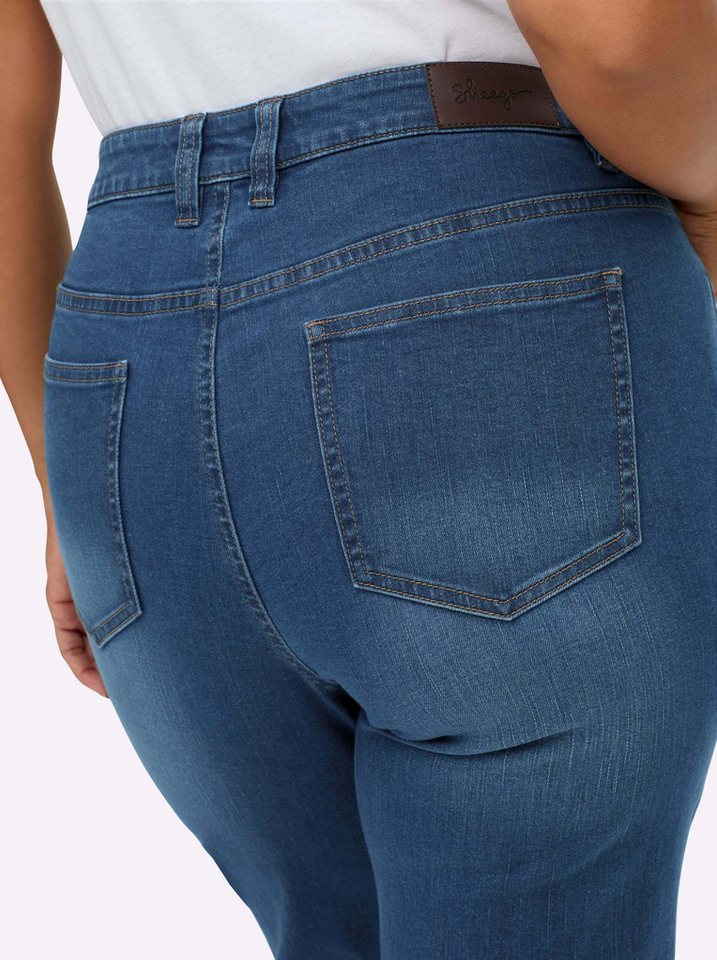 Sheego Bequeme Jeans Jeans – Bild 4 von 5