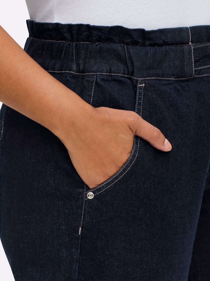 Sheego Bequeme Jeans Jeans – Bild 4 von 5