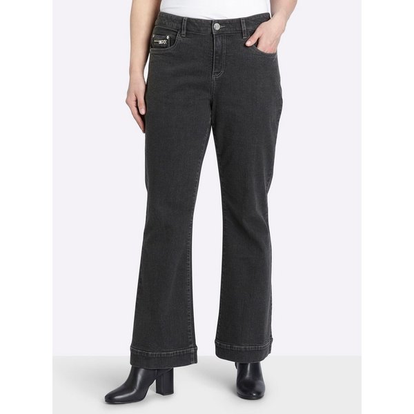 Sheego Bequeme Jeans Bootcut-Jeans normal