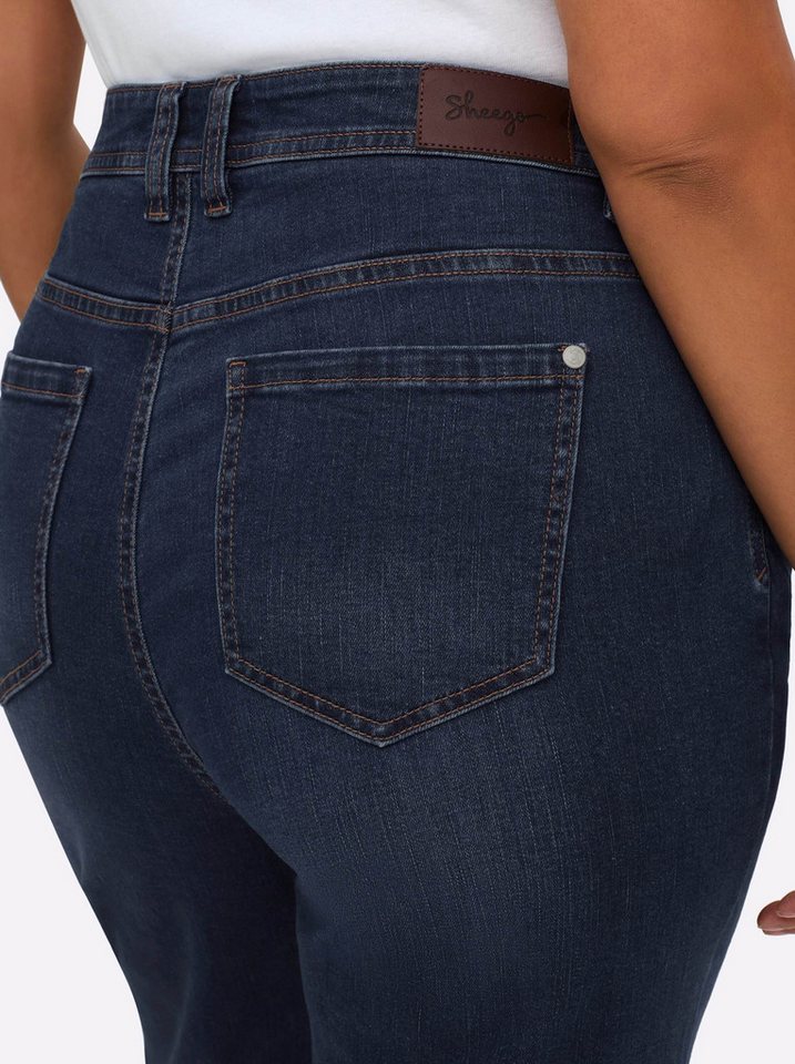 Sheego Bequeme Jeans Jeans – Bild 4 von 5
