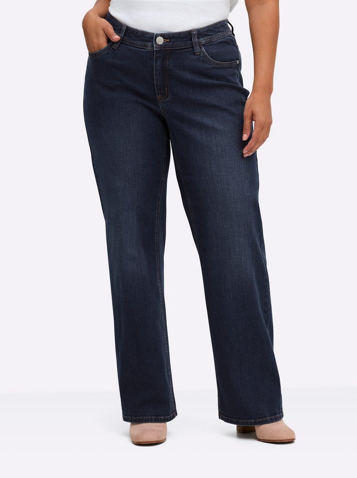 Sheego Bequeme Jeans Jeans – Bild 5 von 5