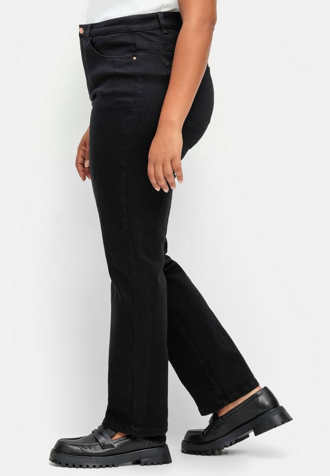 Sheego Bequeme Jeans Jeans komfortabel – Bild 3 von 5