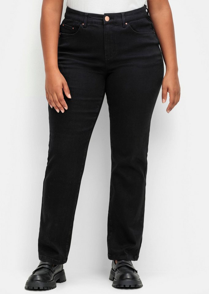 Sheego Bequeme Jeans Jeans komfortabel – Bild 5 von 5