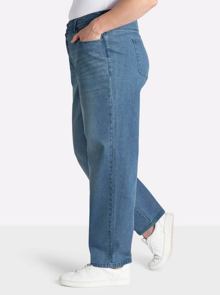 Sheego Bequeme Jeans Jeans normal – Bild 3 von 5