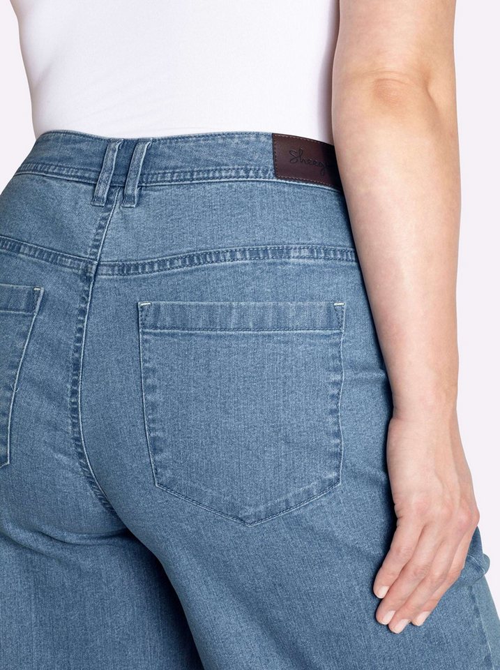 Sheego Bequeme Jeans Jeans normal – Bild 4 von 5