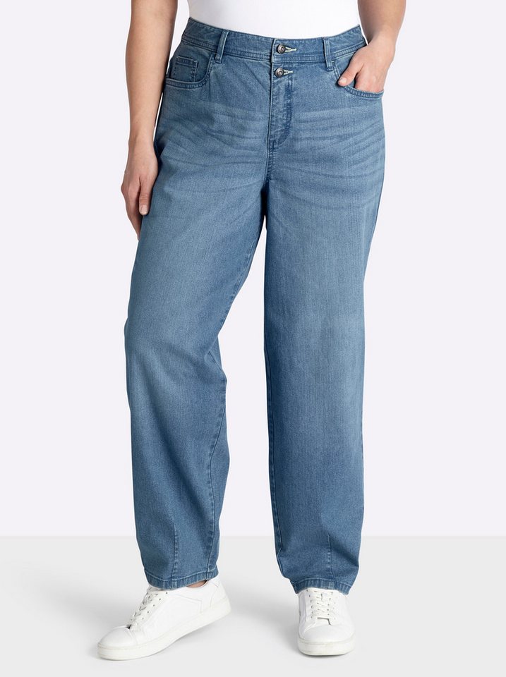Sheego Bequeme Jeans Jeans normal – Bild 5 von 5