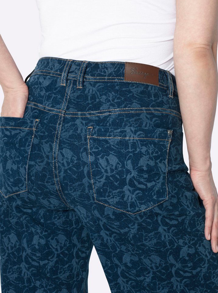 Sheego Bequeme Jeans Jeans normal – Bild 4 von 5