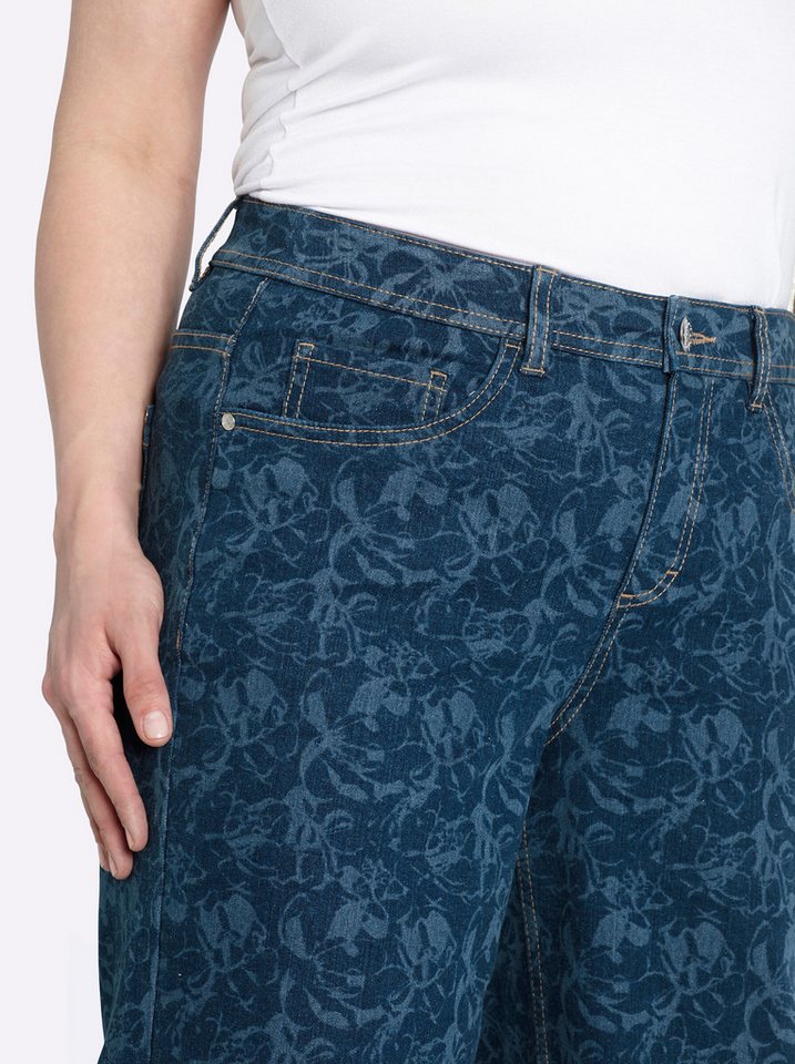 Sheego Bequeme Jeans Jeans normal – Bild 5 von 5