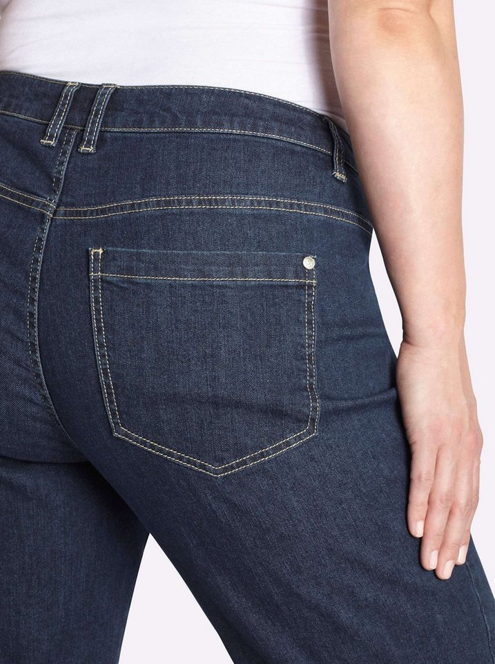 Sheego Bequeme Jeans Jeans normal – Bild 4 von 5