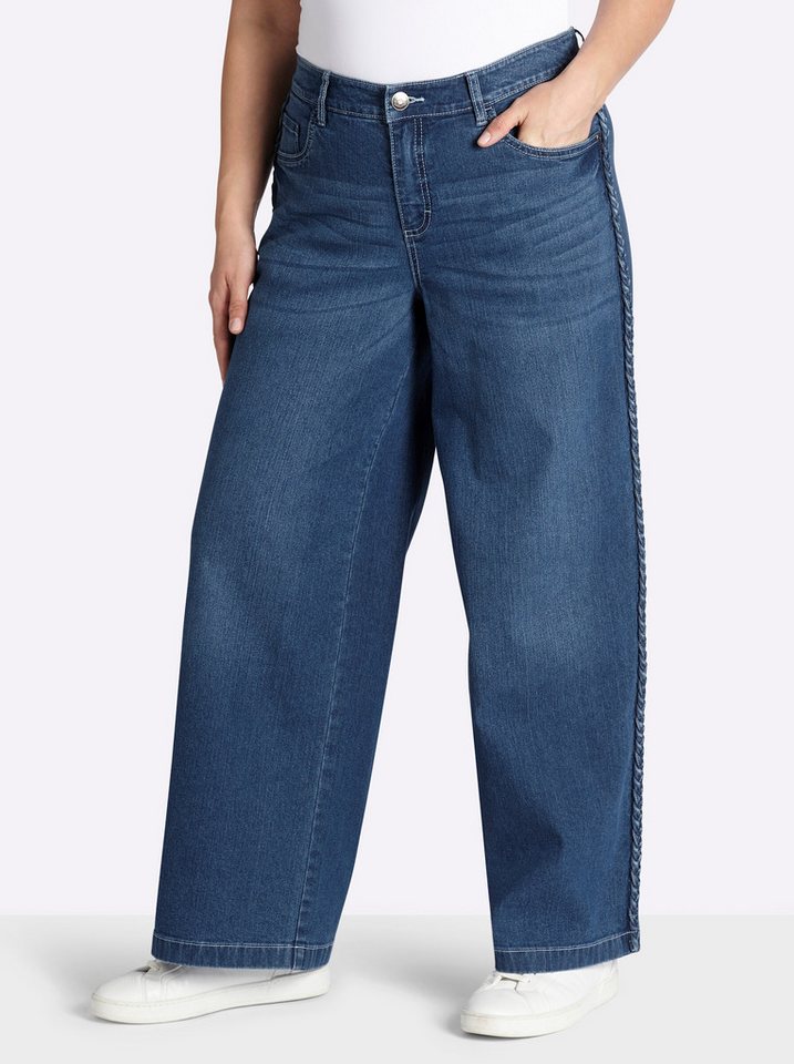 Sheego Bequeme Jeans Jeans normal – Bild 5 von 5