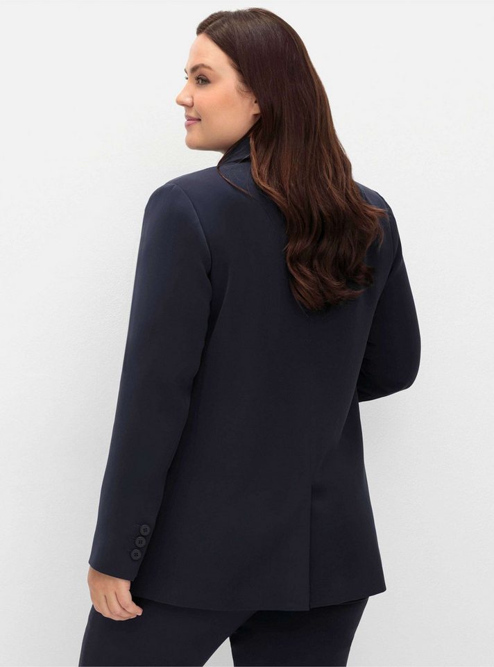Sheego Blusenblazer Blazer Langarm – Bild 2 von 5