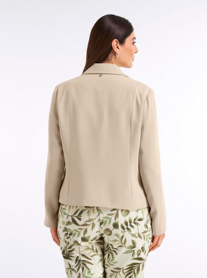 Sheego Blusenblazer Kurzblazer Langarm – Bild 2 von 5