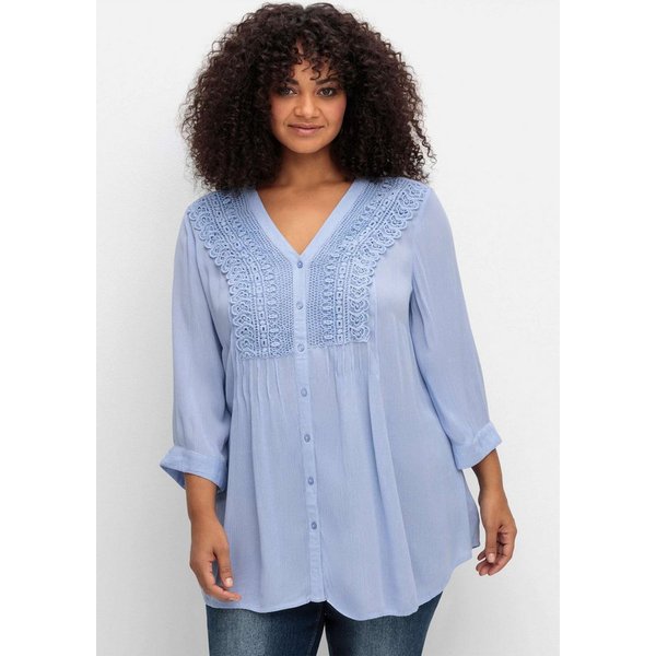 sheego by Joe Browns Klassische Bluse Longbluse 3/4-Arm