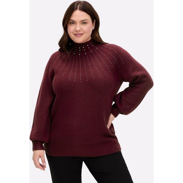 sheego by Joe Browns Strickpullover Pullover Langarm