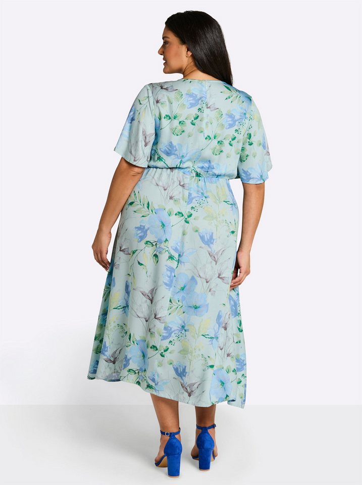 Sheego Etuikleid Kleid Kurzarm – Bild 2 von 5