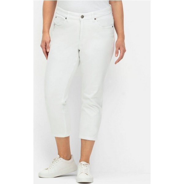 Sheego Jeansshorts Stretch-Jeans