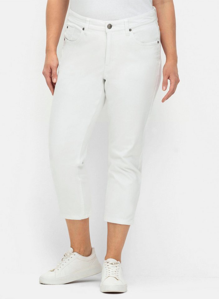 Sheego Jeansshorts Stretch-Jeans – Bild 5 von 5