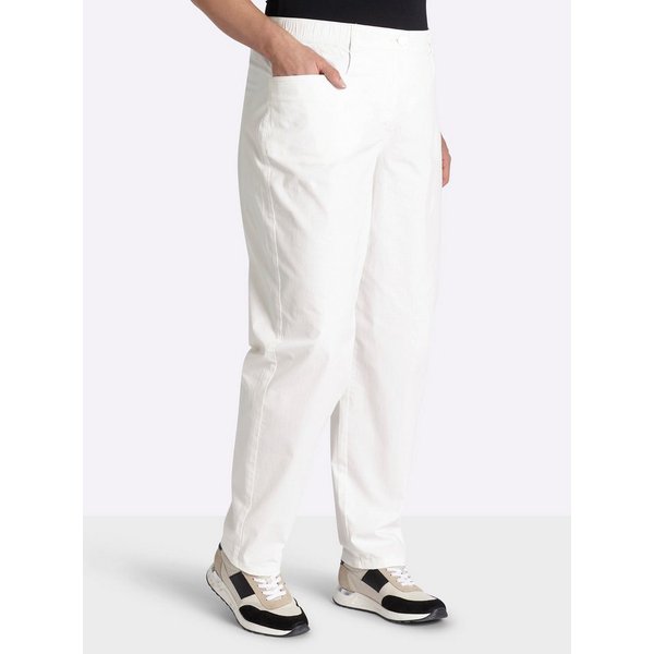 Sheego Jerseyhose Hose lang normal