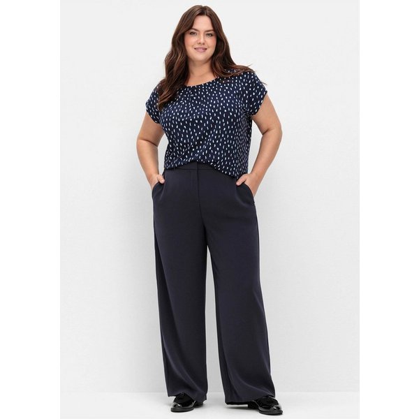 Sheego Jerseyhose Hose normal