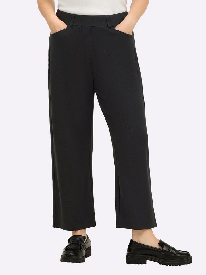 Sheego Jerseyhose Hose – Bild 5 von 5