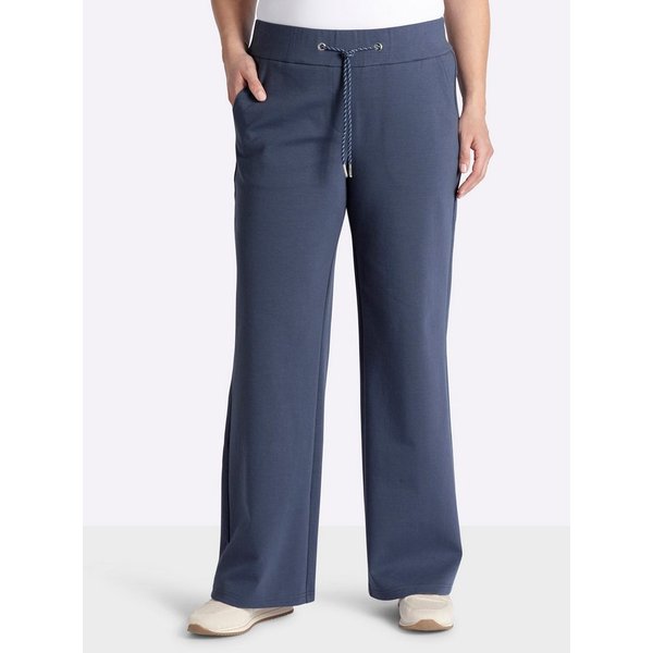 Sheego Jerseyhose Jersey-Hose normal