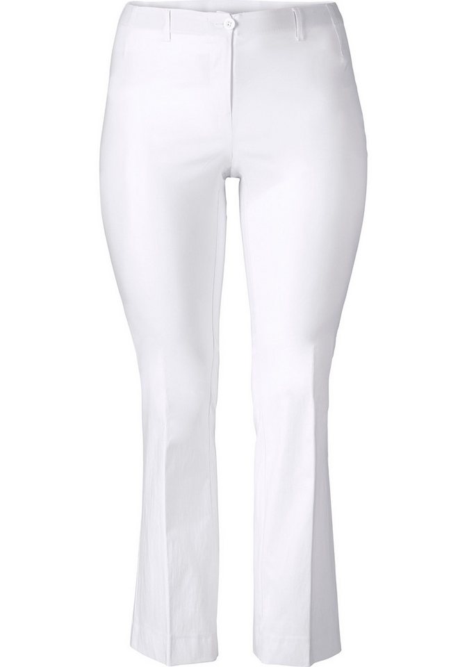 Sheego Jerseyhose Stretch-Hose »Die Bootcut« mit schmalem Bund – Bild 4 von 5
