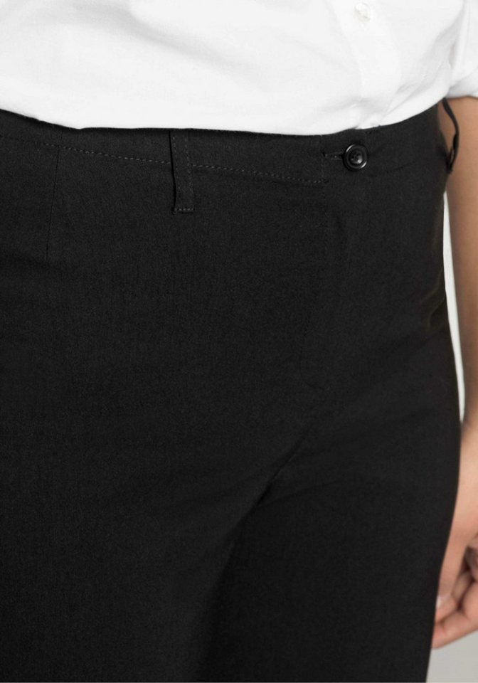 Sheego Jerseyhose Stretch-Hose normal mit schmalem Bund – Bild 5 von 5