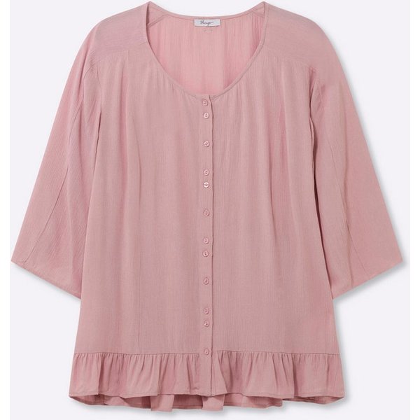 Sheego Klassische Bluse Bluse 3/4-Arm