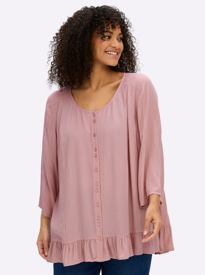 Sheego Klassische Bluse Bluse 3/4-Arm – Bild 2 von 5