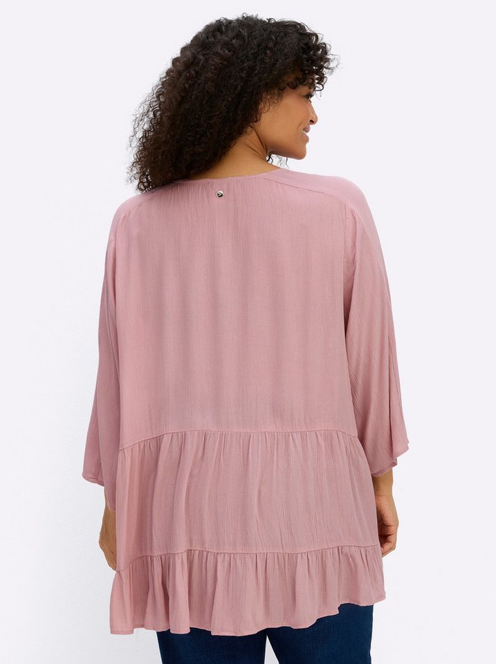 Sheego Klassische Bluse Bluse 3/4-Arm – Bild 3 von 5