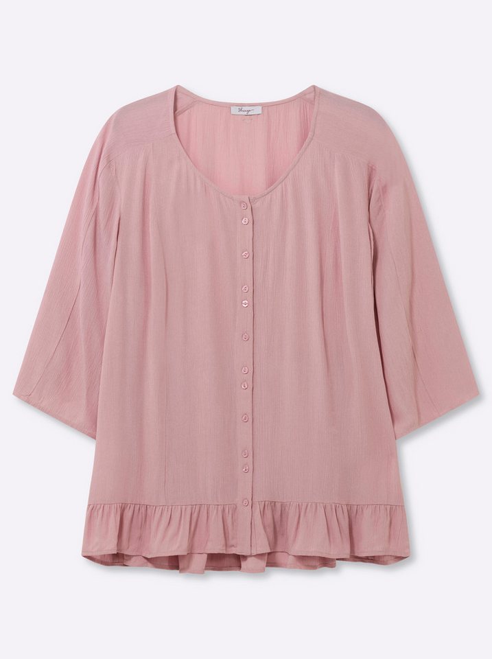 Sheego Klassische Bluse Bluse 3/4-Arm – Bild 4 von 5