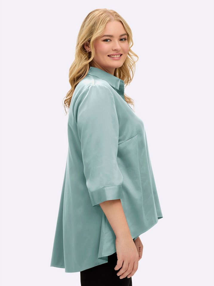 Sheego Klassische Bluse Bluse 3/4-Arm – Bild 3 von 5