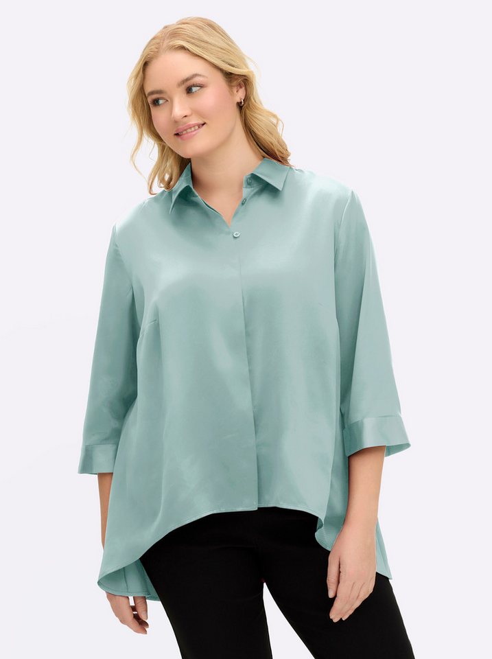 Sheego Klassische Bluse Bluse 3/4-Arm – Bild 5 von 5