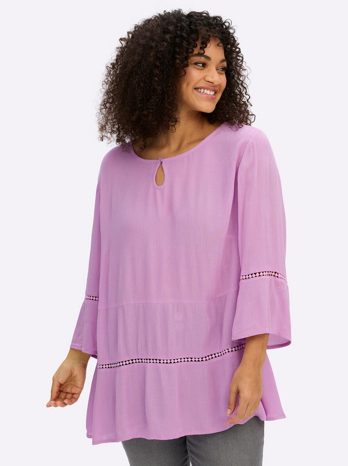 Sheego Klassische Bluse 3/4-Arm-Bluse 3/4-Arm – Bild 5 von 5