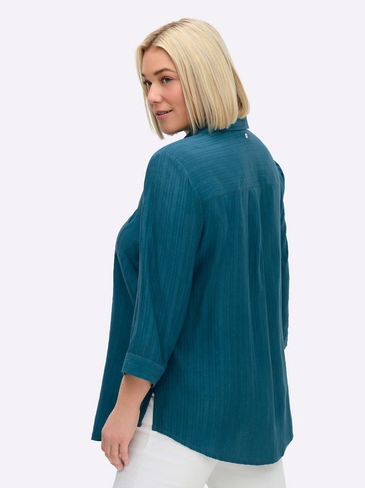 Sheego Klassische Bluse 3/4-Arm-Bluse 3/4-Arm – Bild 3 von 5
