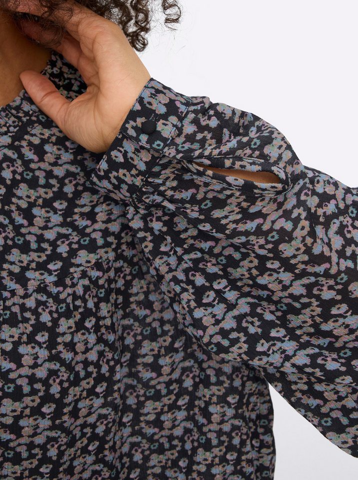 Sheego Klassische Bluse Langarm-Bluse Langarm – Bild 4 von 5