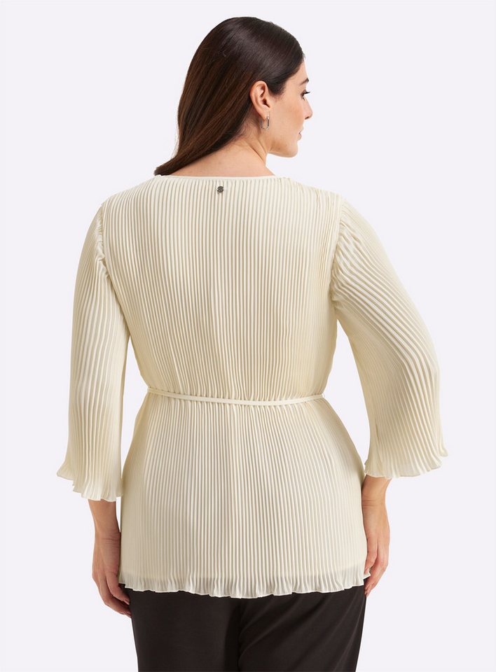 Sheego Klassische Bluse Tunika 3/4-Arm – Bild 2 von 5