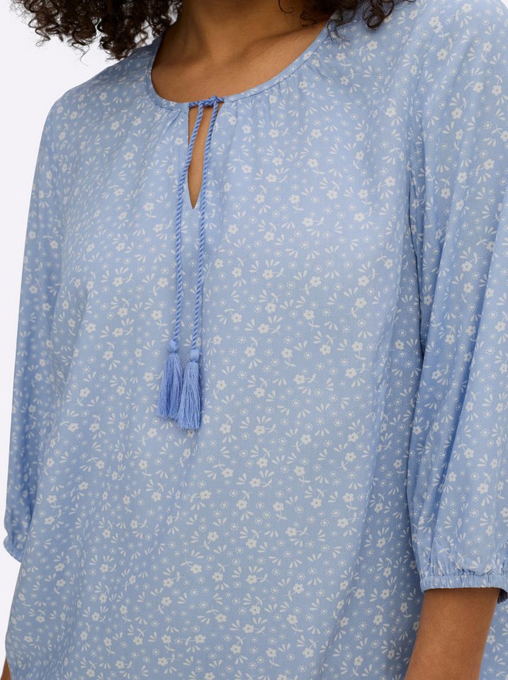 Sheego Klassische Bluse Tunika 3/4-Arm – Bild 4 von 5