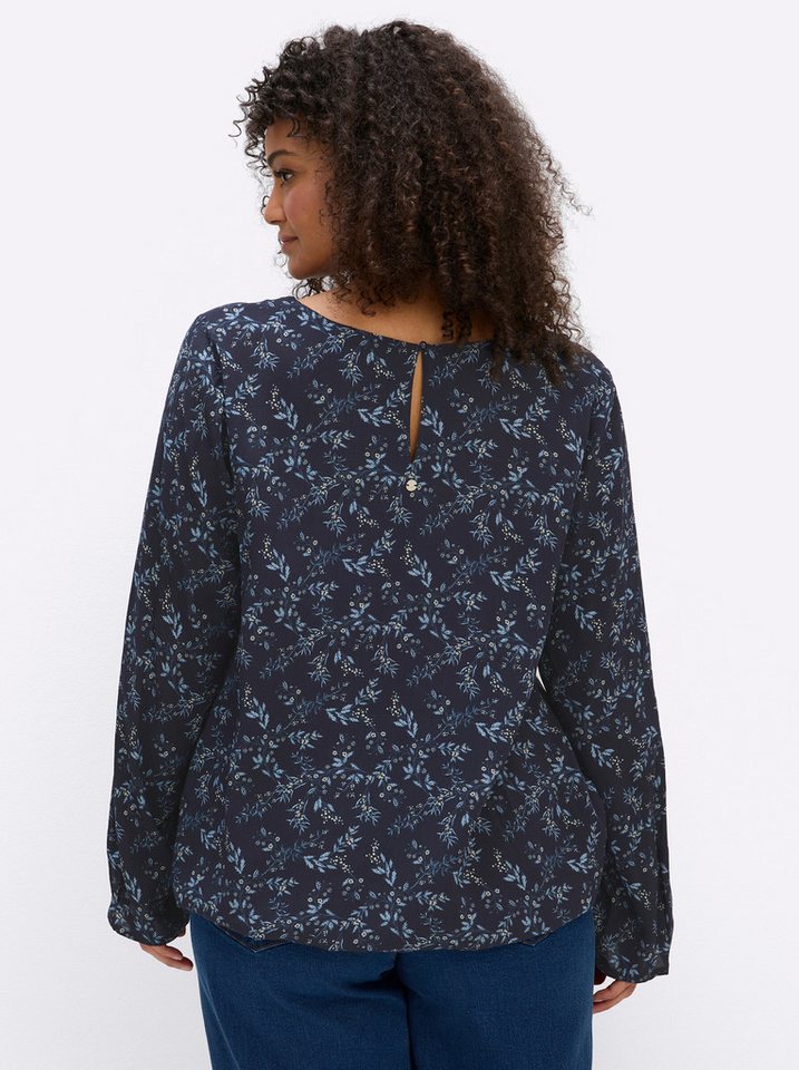 Sheego Klassische Bluse Tunika Langarm – Bild 2 von 5