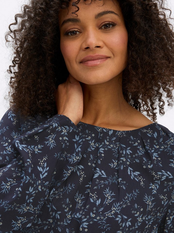 Sheego Klassische Bluse Tunika Langarm – Bild 5 von 5