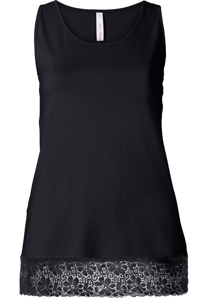 Sheego Shirttop Longtop Ärmellos – Bild 5 von 5