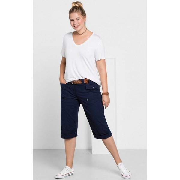 Sheego Shorts 3/4-Hose
