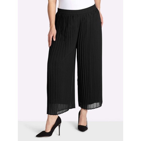 Sheego Shorts Plisseehose erhöht