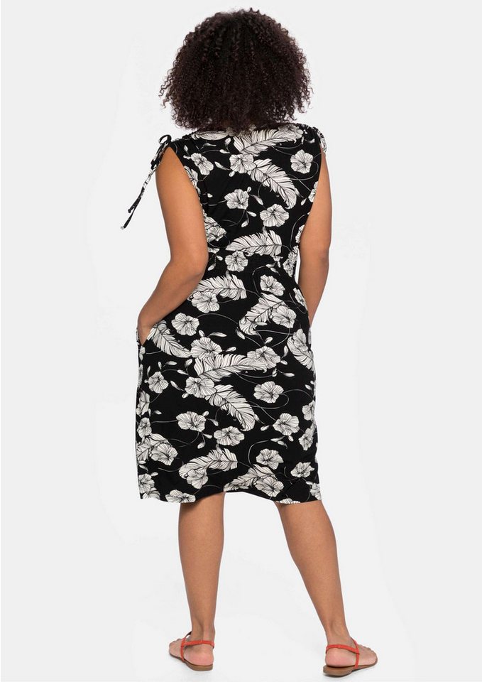 Sheego Strandkleid Strandkleid Ärmellos – Bild 2 von 5