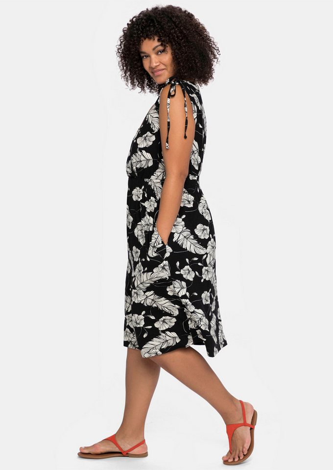 Sheego Strandkleid Strandkleid Ärmellos – Bild 3 von 5