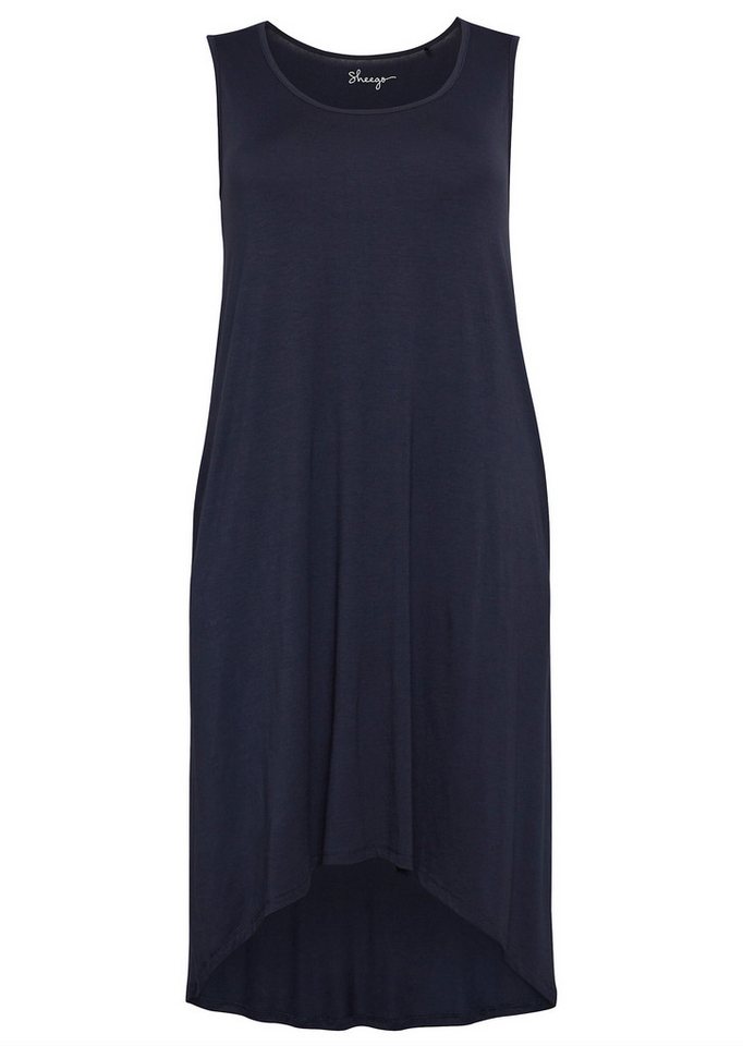 Sheego Strandkleid Strandkleid Ärmellos – Bild 2 von 5