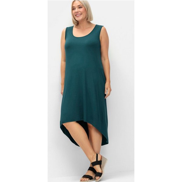 Sheego Strandkleid Strandkleid Ärmellos